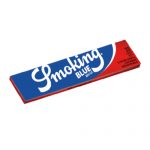 Papel de Seda Smoking King Size Blue: ultrafino, transparente e de queima uniforme