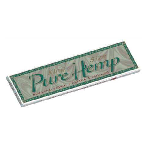 10225-PAPEL-SMOKING-KING-SIZE-PURE-HEMP-UNIDADE Papel de Seda Smoking King Size Pure Hemp - Imagem 1
