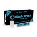 Piteira de Papel Black Trunk White Small com 100 Folhas