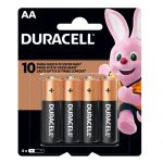 Pilha Duracell Pequena AA Cartela c/4