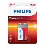 Bateria Philips Alcalina 9v Cartela c/1
