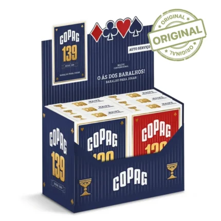 Baralho Copag 139 Original Display com 6