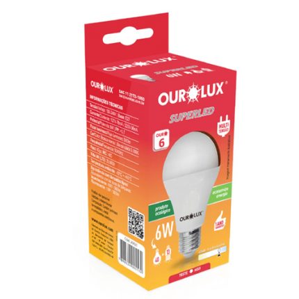 Lâmpada Ourolux Led 6w