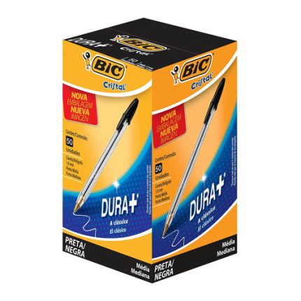 Caneta Bic Cristal Preta