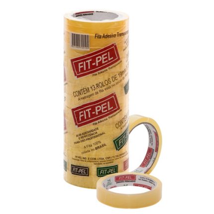 Fita Adesiva Fit-Pel 19mm X 50m