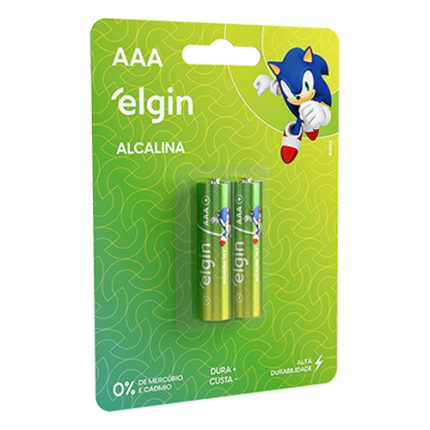 Pilha Elgin Alcalina Palito