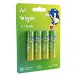 Pilha Elgin Alcalina Pequena AA