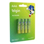 Pilha Elgin Alcalina Palito AAA