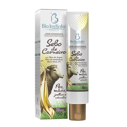 Creme Sebo de Carneiro com Óleo de Argan 150g
