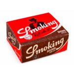Papel de Seda Smoking King Size Brown Display com 50