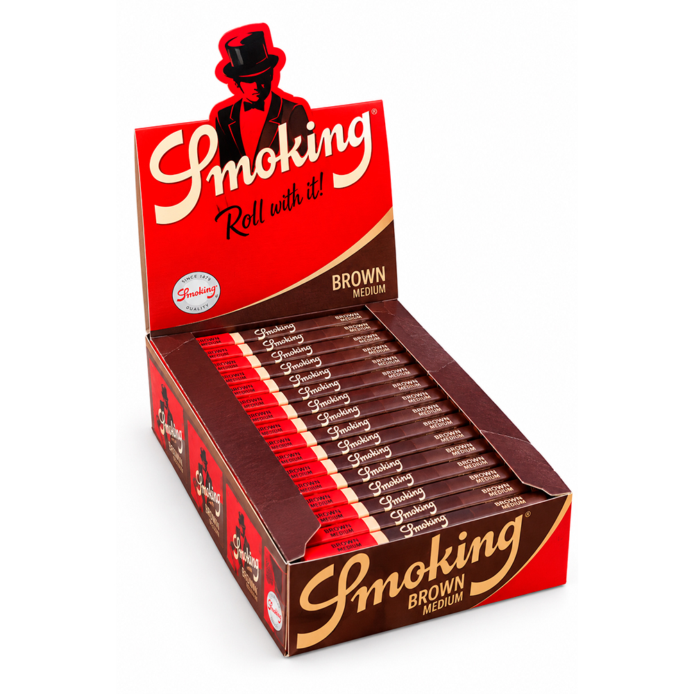 11708 PAPEL SMOKING PEQUENO BROWN DISPLAY 2