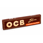 Papel de Seda OCB King Size Brown: natural, sem cloro e de queima lenta Display com 50 - Imagem 3