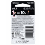 Pilha Duracell AA Pequena com 2 Unidades | Display 14 Cartelas - Imagem 3