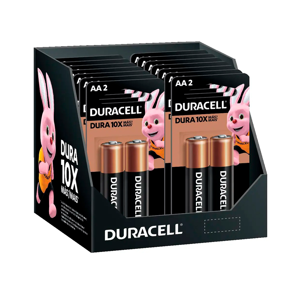 13578 PILHA DURACELL PEQUENA DISPLAY COM 14 CARTELAS